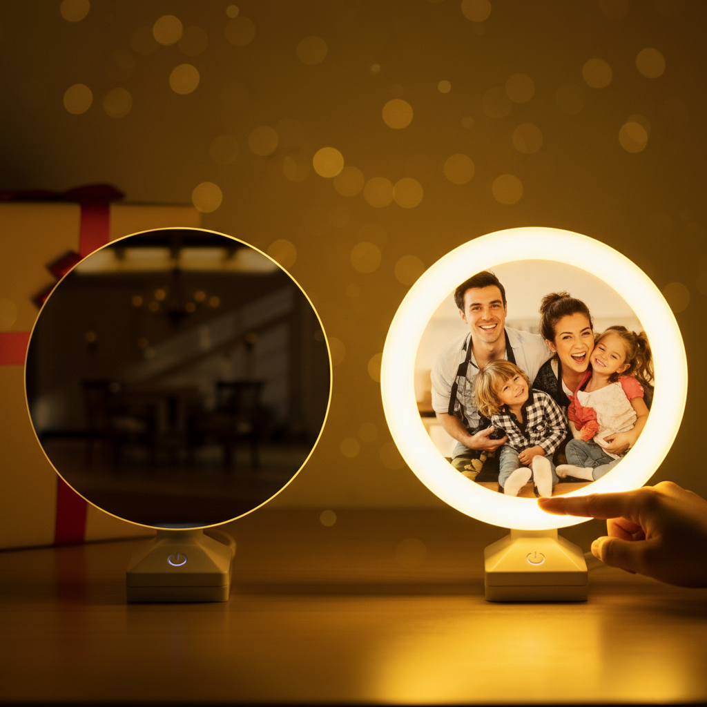 Led Işıklı Sihirli Romantik Ayna
