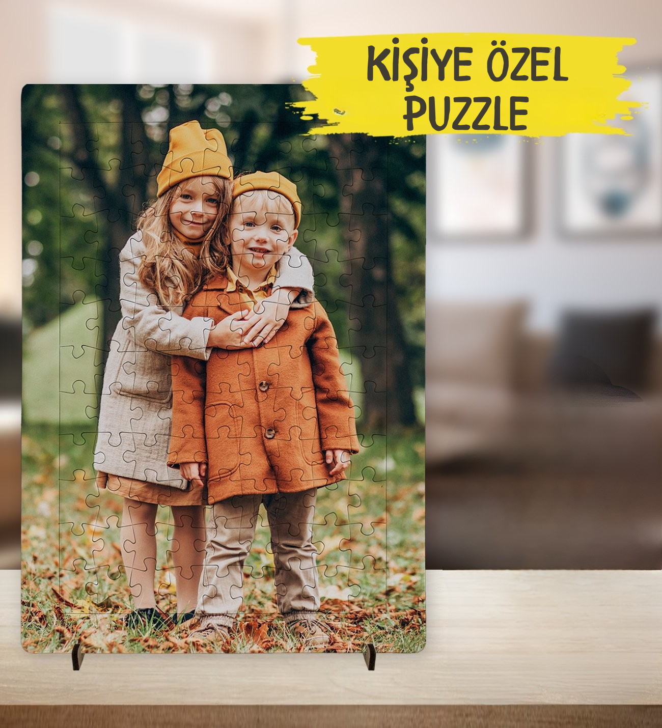 Kişiye Özel Fotoğraf Baskılı Puzzle