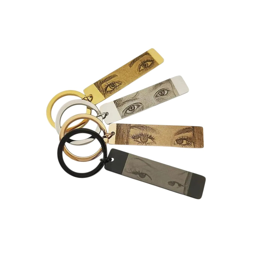 Kişiye Özel Fotoğraflı Mirada Anahtarlık