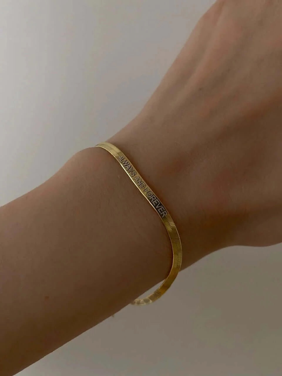 Yazılı İtalyan Çift Bilekliği(2 Adet)