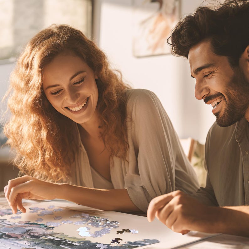 Kişiye Özel Fotoğraf Baskılı Puzzle