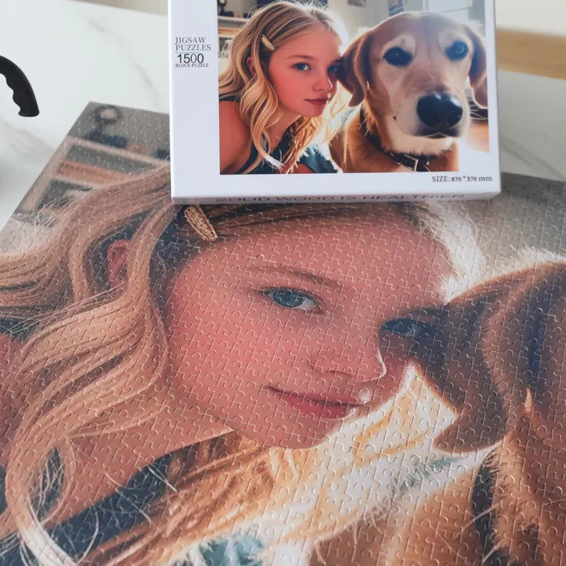 Kişiye Özel Fotoğraf Baskılı Puzzle