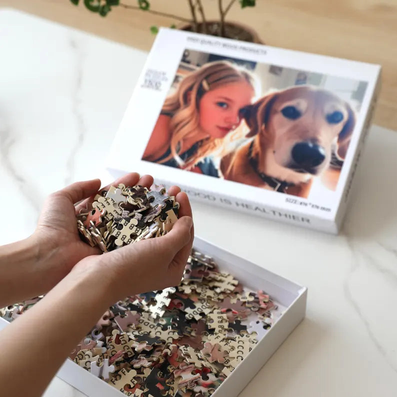 Kişiye Özel Fotoğraf Baskılı Puzzle
