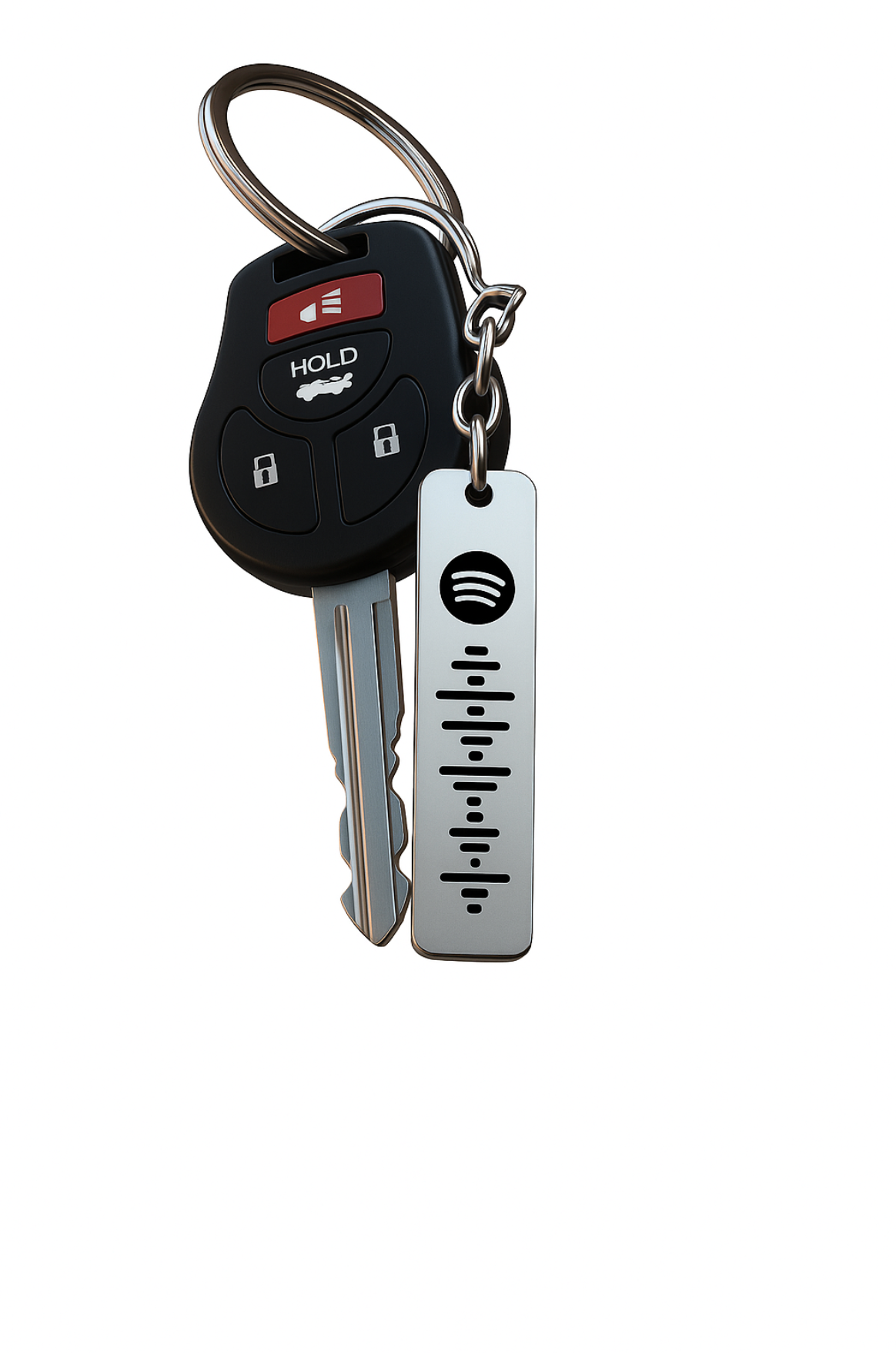 Kişiye Özel Fotoğraflı Mirada Spotify Anahtarlık