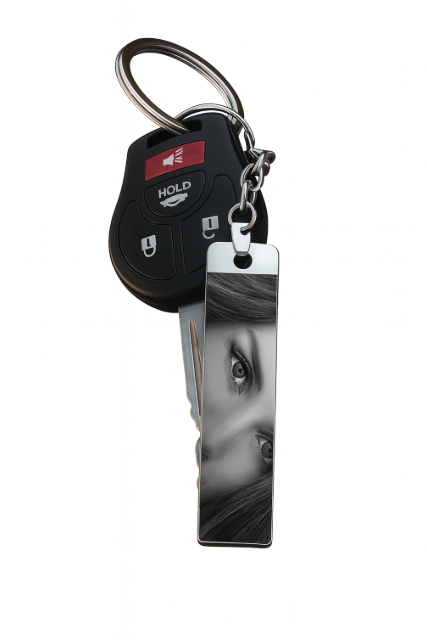 Kişiye Özel Fotoğraflı Mirada Spotify Anahtarlık