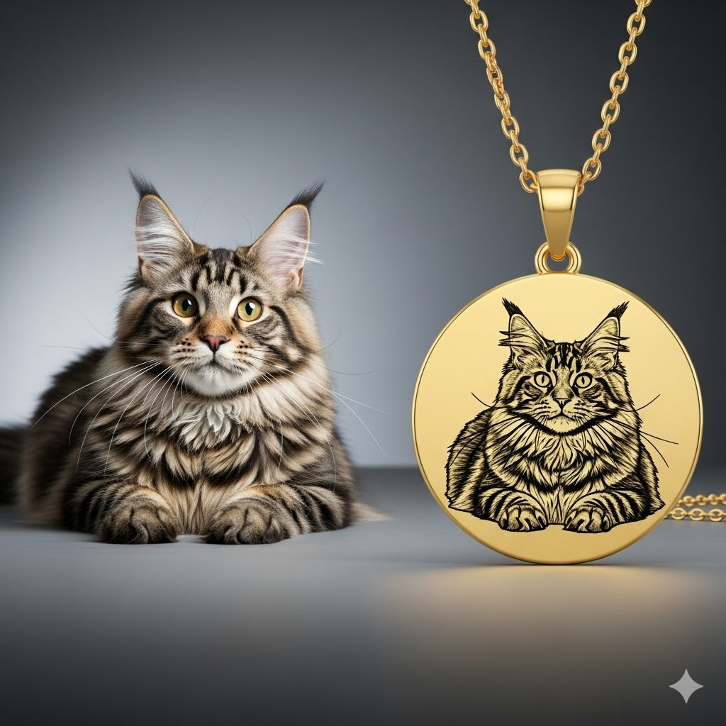 Kişiye Özel Fotoğraflı Kolye